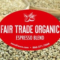Fair Trade Organic Espresso Blend